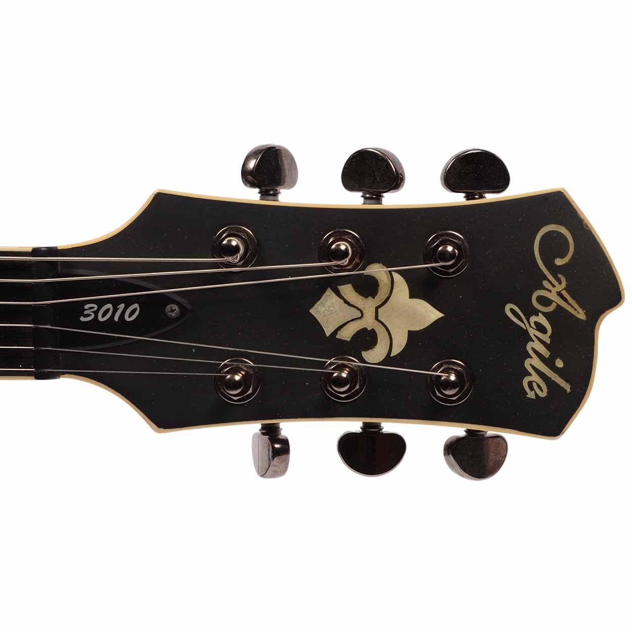 エレキギターです Used Agile 3010 Electric Guitar Les Paul Copy Satin Black - The