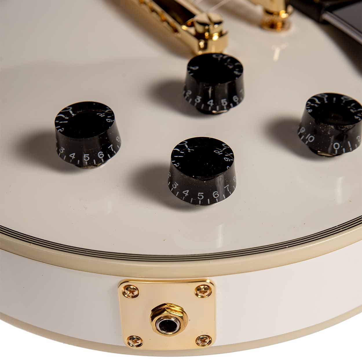 Epiphone Les Paul Custom - Alpine White - The Music Den