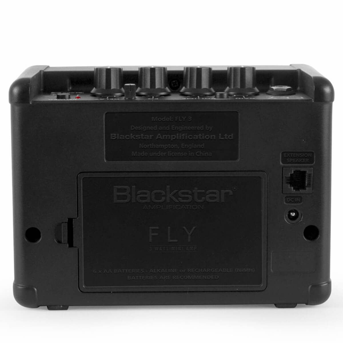 Blackstar FLY 3 3-Watt Mini Guitar Amplifier - Black - The Music Den