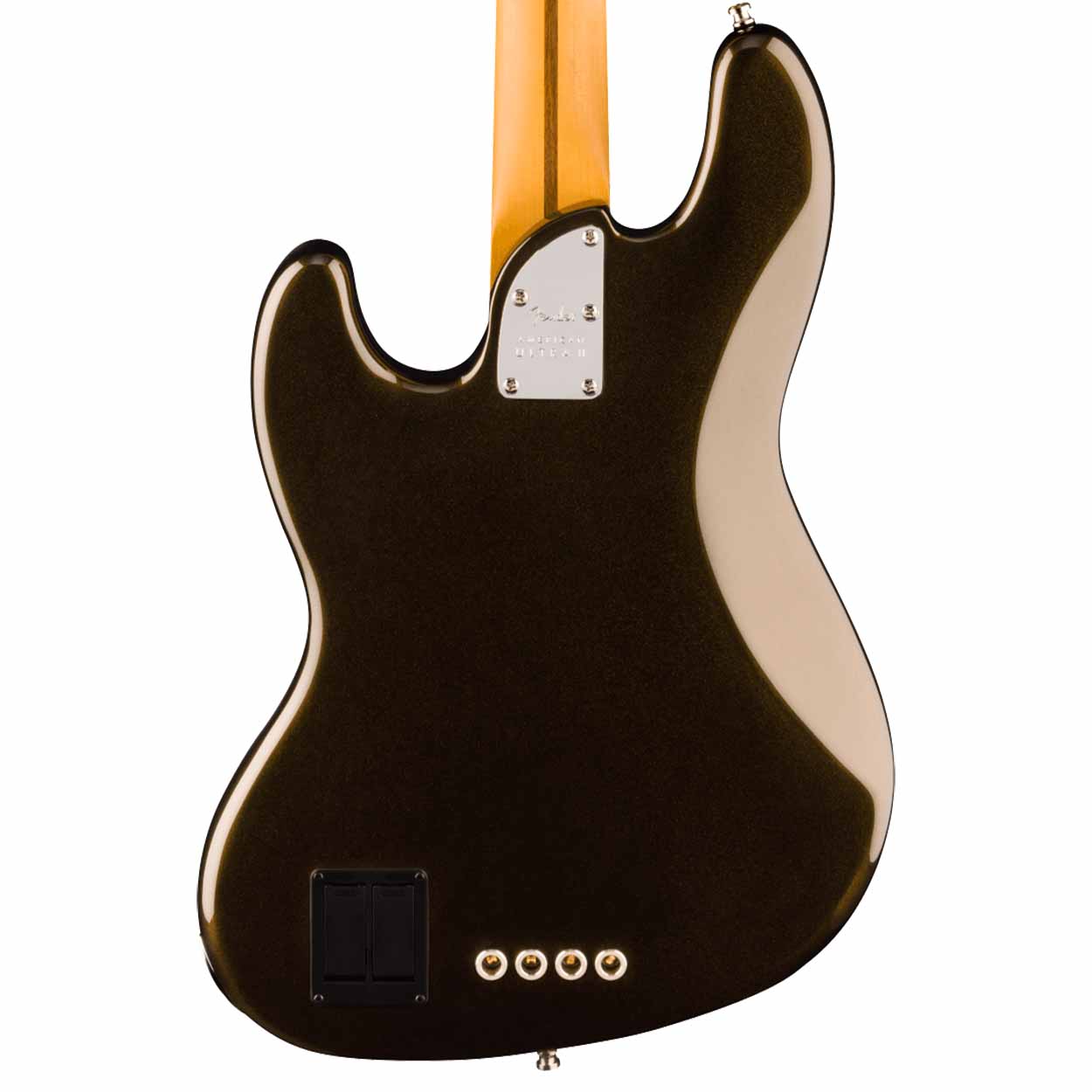 Fender American Ultra II Jazz Bass - Texas Tea, Ebony Fingerboard