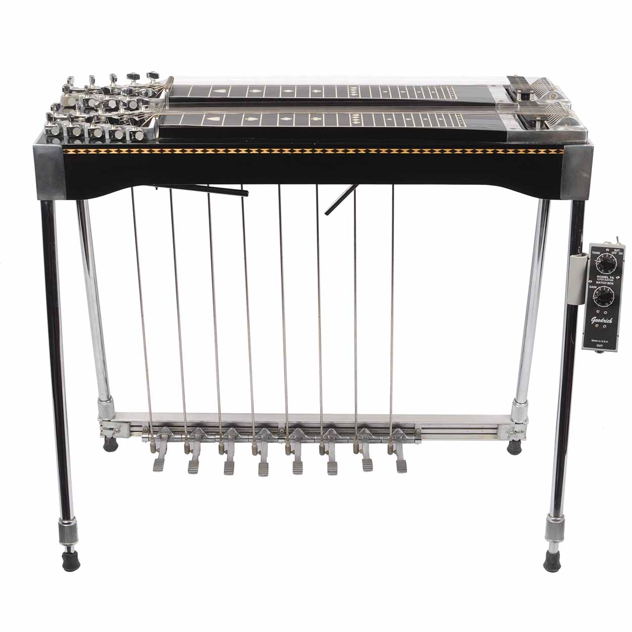 Reverb Pedal Steel Seat Rumble Seat Guitar Pedal 1938 Oahu Steel