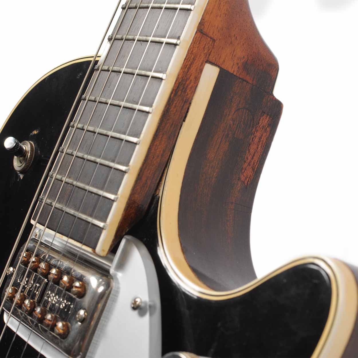 Gretsch 1958 6128 Duo Jet Black w/ Bigsby USED - The Music Den