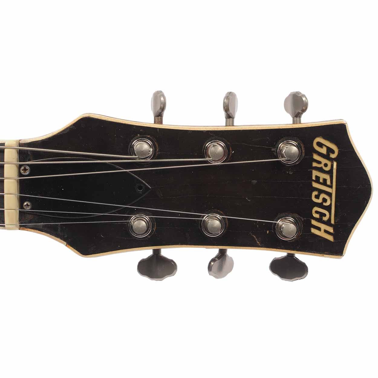 Gretsch 1958 6128 Duo Jet Black w/ Bigsby USED - The Music Den