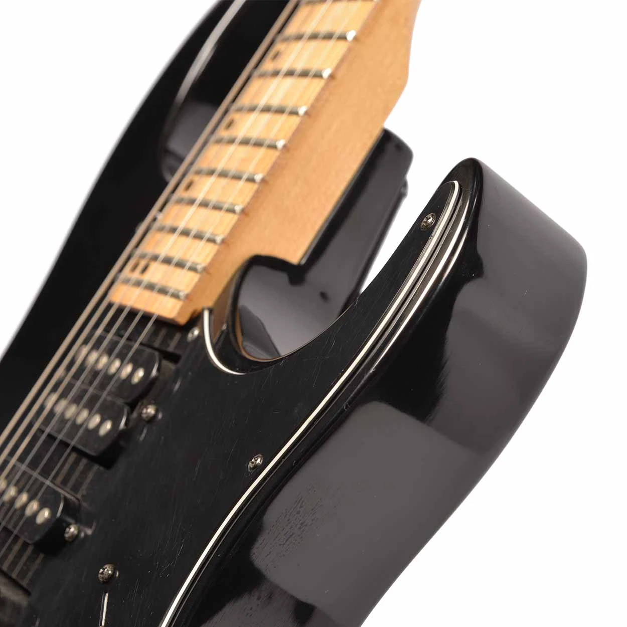 Washburn MG-44 Electric Guitar Black Floyd Rose Mercury Series