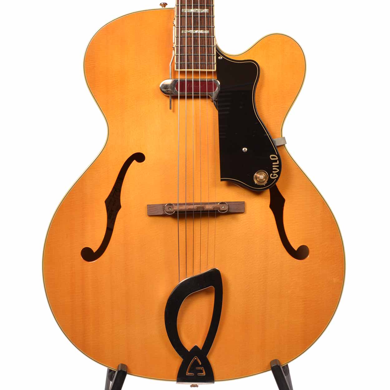 Guild A-150B Savoy Electric Guitar w/Original Wood Case USED - The 