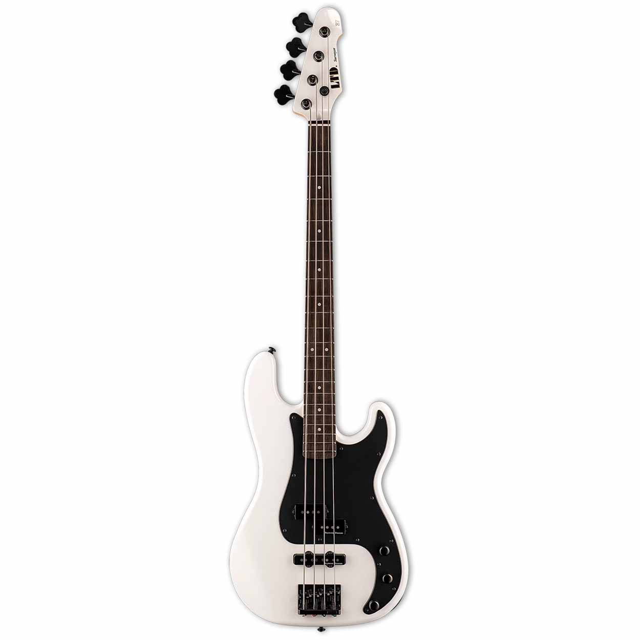 ESP LTD Surveyor '87 Series Bass - Pearl White - The Music Den