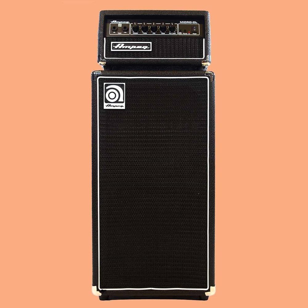 ベース Ampeg Micro-CL Ampeg Micro-CL 2 x 10-inch 100-watt Bass Stack | Sweetwater