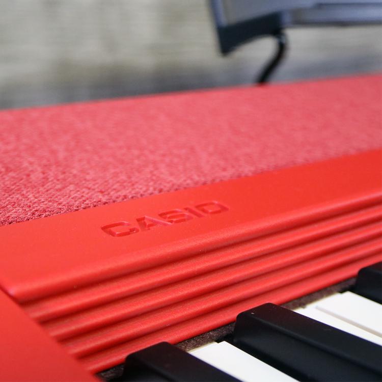 Casiotone 61 Key Portable Keyboard (Red) - The Music Den