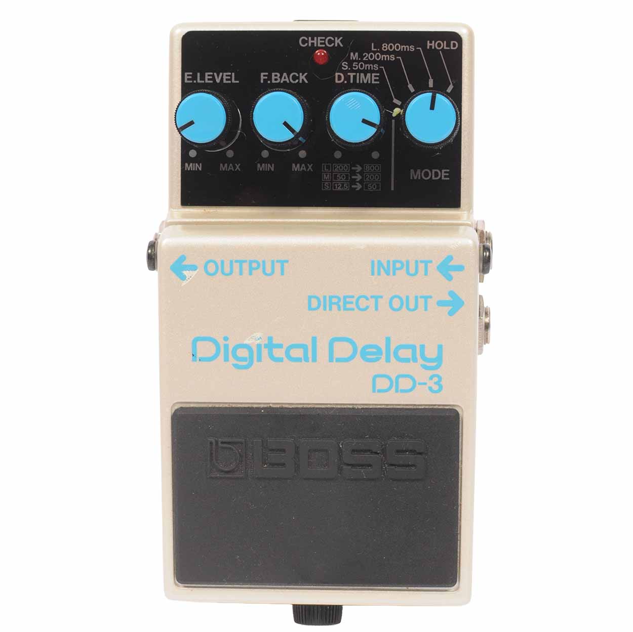 Boss 1986 Long Chip DD-3 Digital Delay Effects Pedal USED
