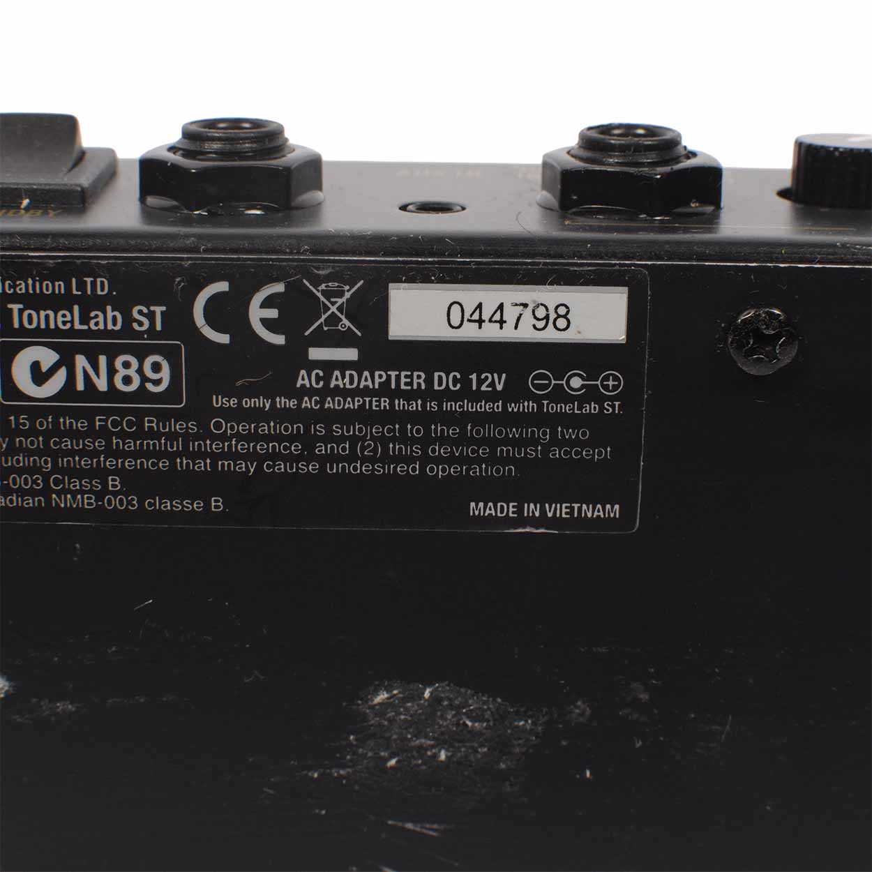 【動作OK！】マルチEF VOX Tone Lab ST【電源アダプタ付属】 動作OK！】マルチEF VOX Tone Lab ST【電源アダプタ付属