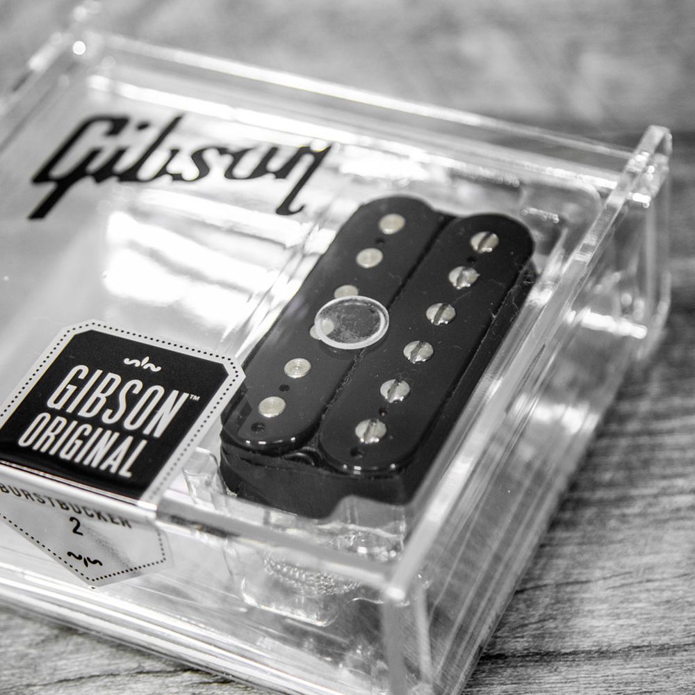 Gibson Burstbucker Type 2 (Double Black) Humbucker Pickup - The