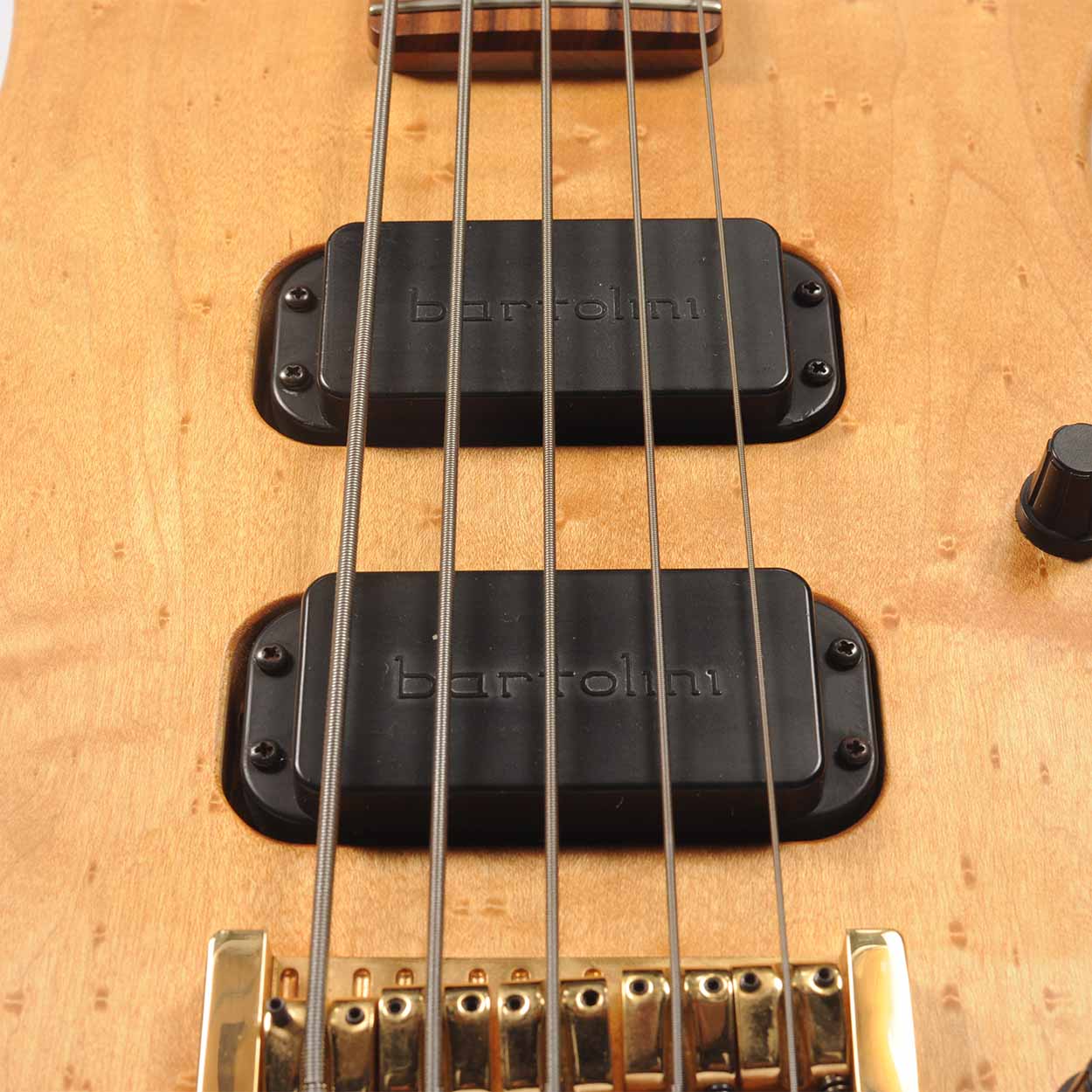 Wasburn 1996 USA Bantam XB925 Bass Guitar Natural w/Case USED