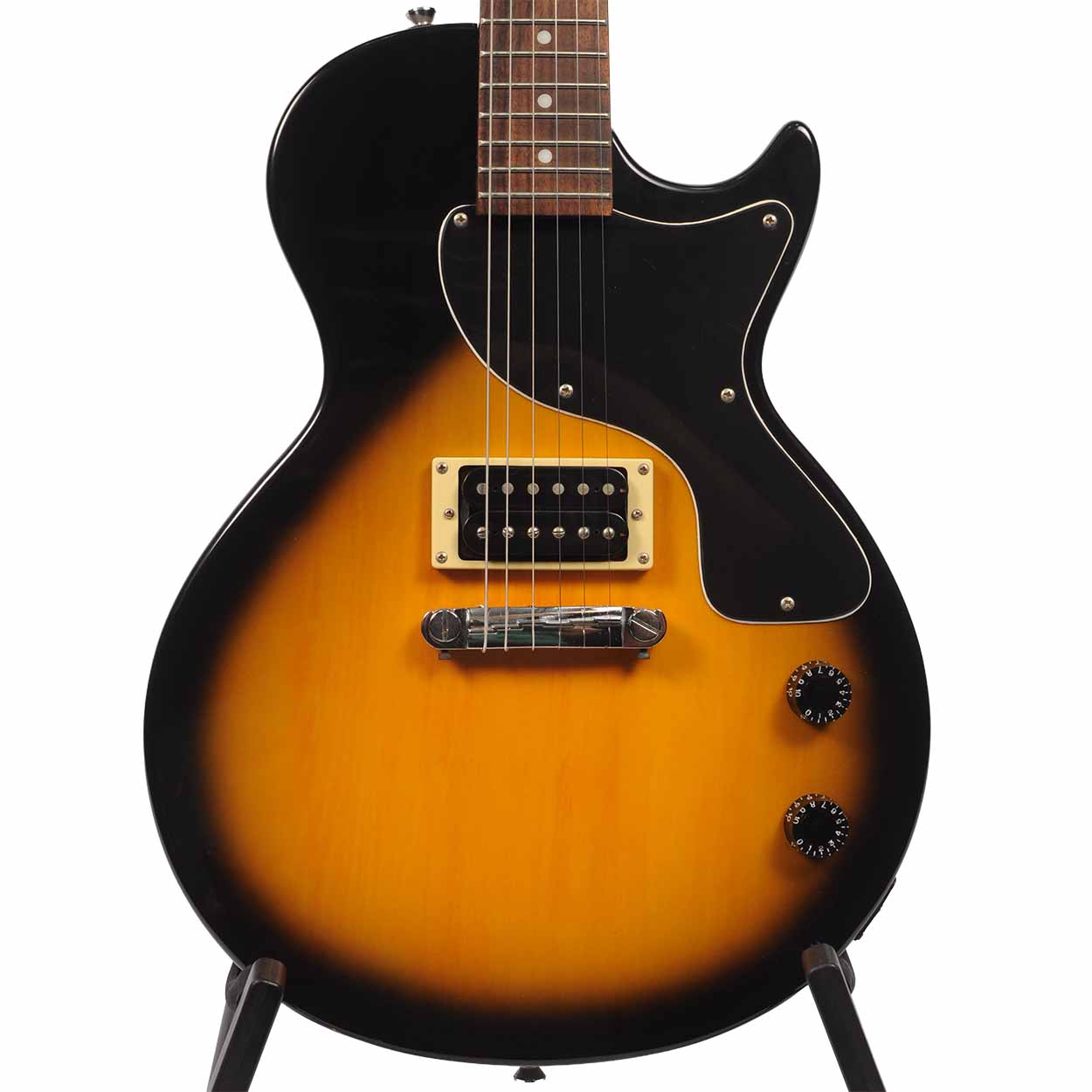 Epiphone 2022 Les Paul Junior Electric Guitar Sunburst w/gig bag
