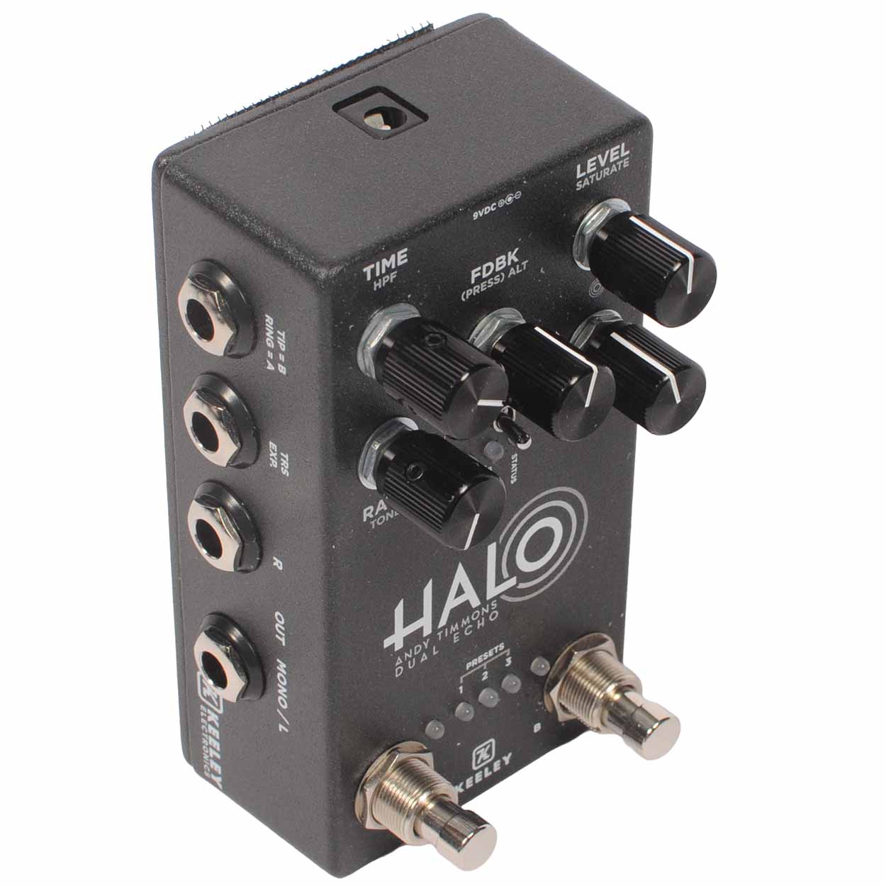 Keeley Halo Andy Timmons Dual Echo Effects Pedal USED - The Music Den