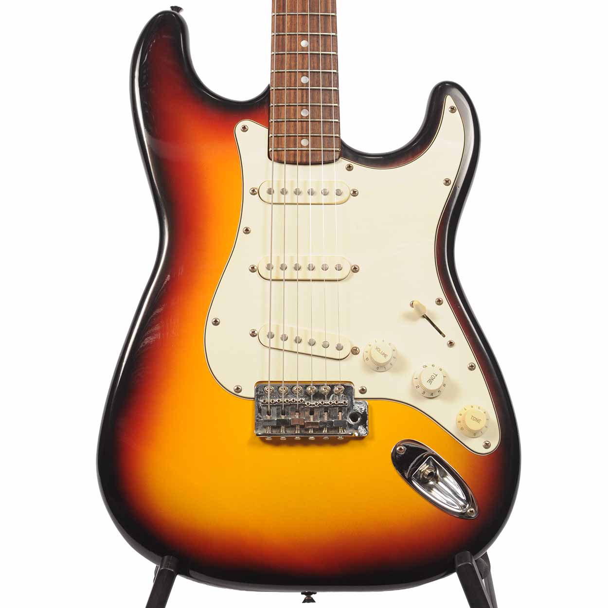 Lotus Strat Copy Sunburst Electric Guitar USED - The Music Den