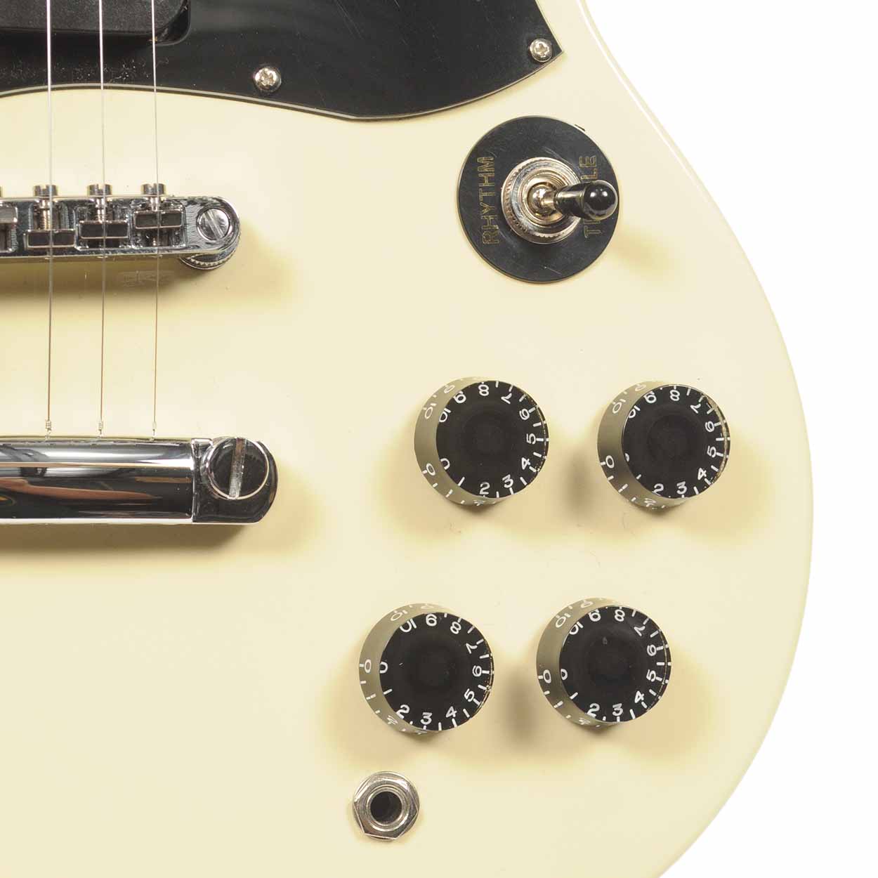 Epiphone SG G-310 Vintage White Electric Guitar with Case Used