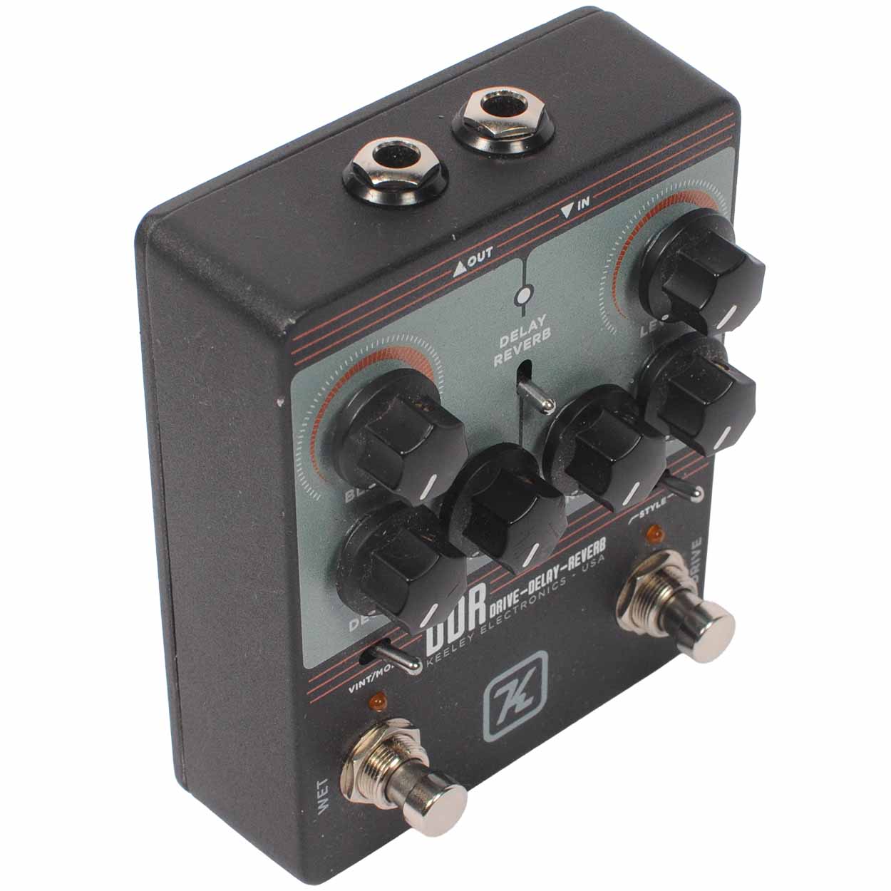 Keeley DDR Drive-Delay-Reverb Effects Pedal Used - The Music Den