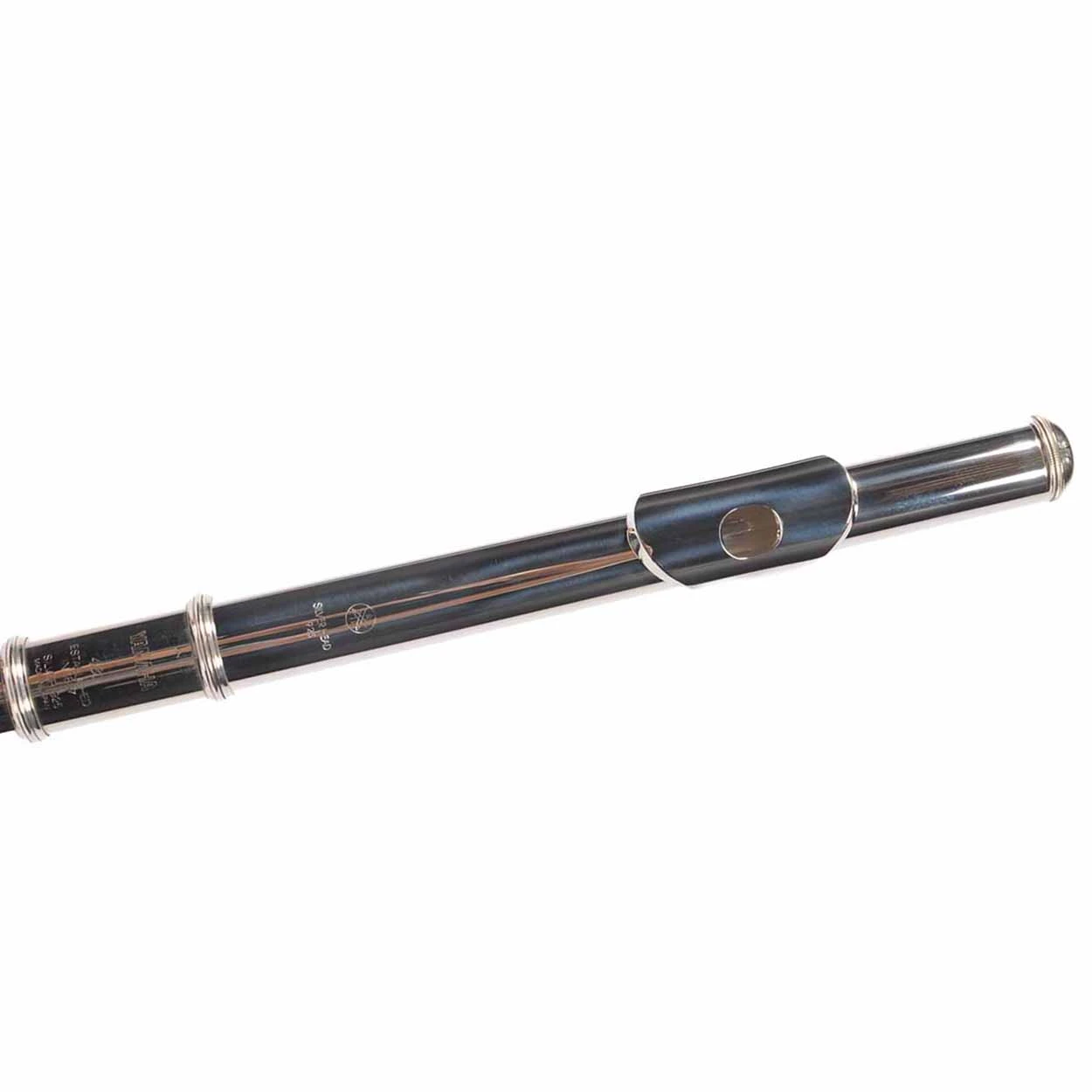 Yamaha YFL-481 Intermediate B-Foot Flute Solid Silver with Case 
