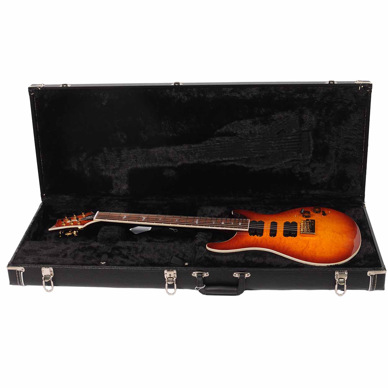 Replica* PRS 513 Electric Guitar Amber with PRS HS Case - The