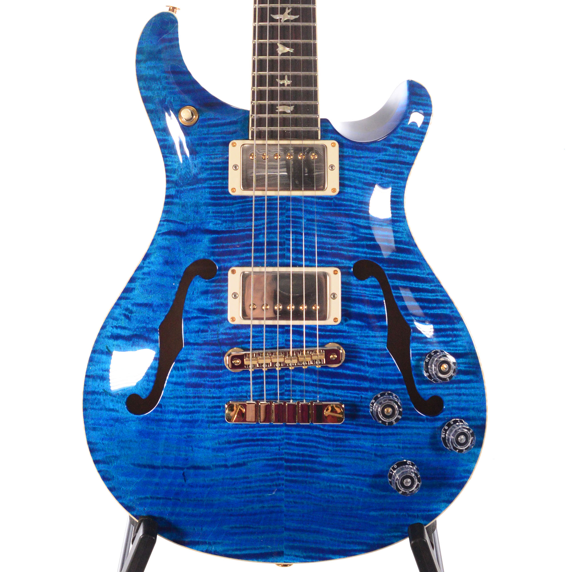 PRS McCarty 594 Hollowbody II Custom Color - 10-Top Aquamarine - B