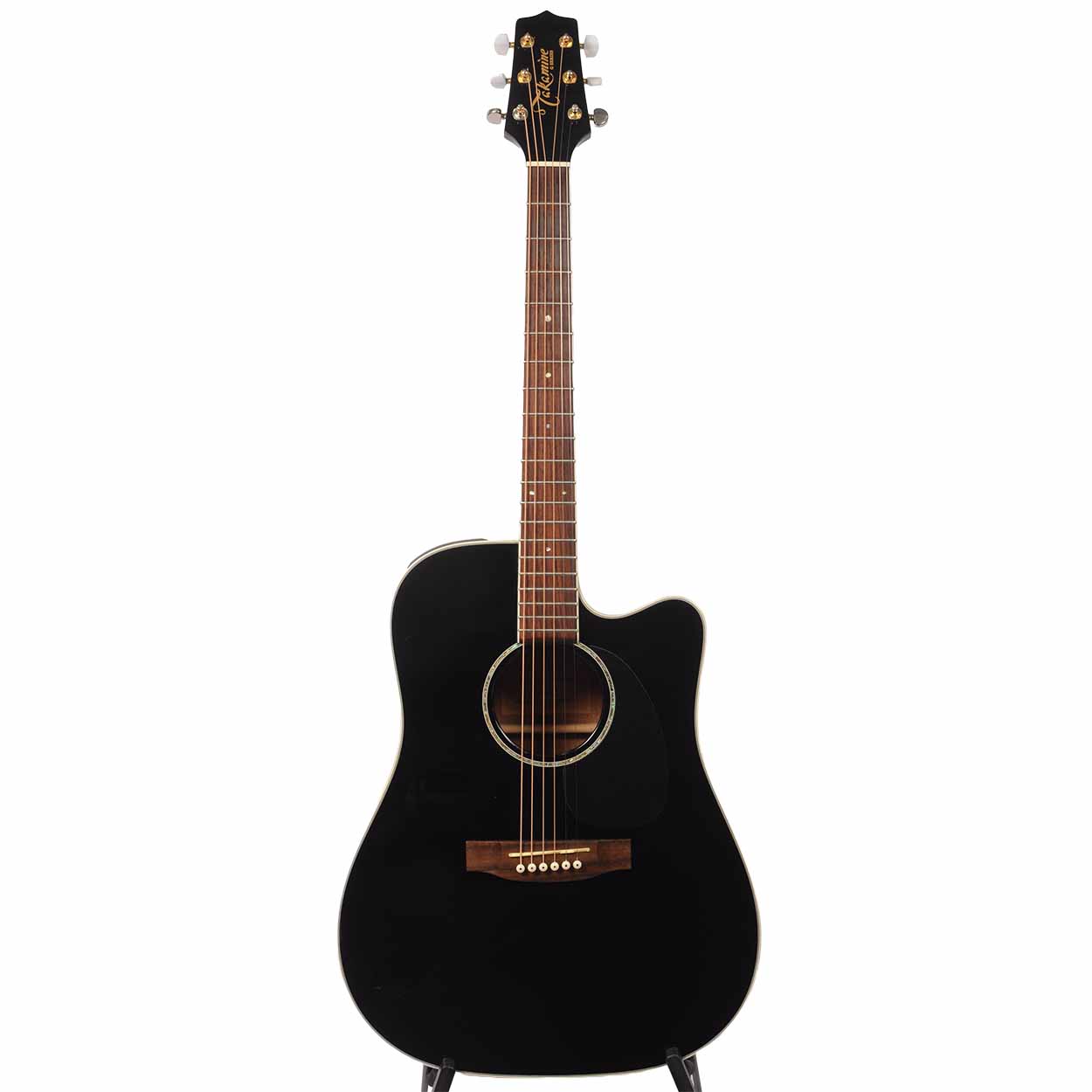 Takamine EG341SC Acoustic Guitar Black Used - The Music Den