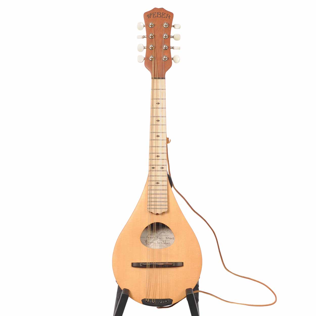 Weber Sweet Pea Travel Mandolin with Gig Bag Used - The Music Den
