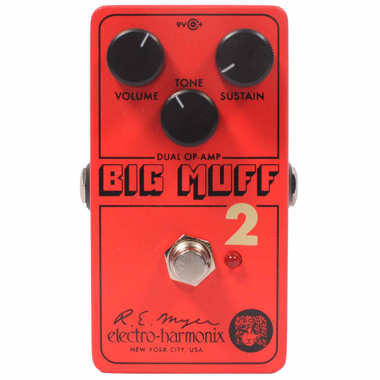 【美品】BIG MUFF 2 ビッグマフ2 Electro-Harmonix Electro-Harmonix Big Muff 2 Dual Op-Amp Pedal Used - The Music Den