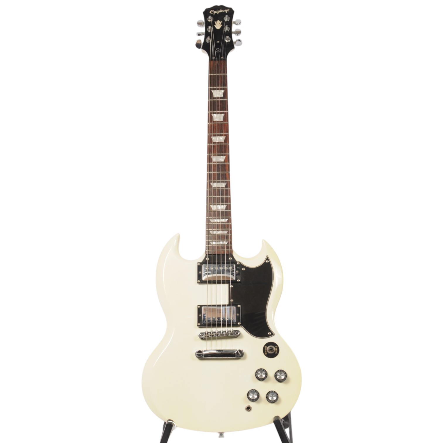 Epiphone 2007 Limited Edition G-400 Custom Shop SG – Alpine White