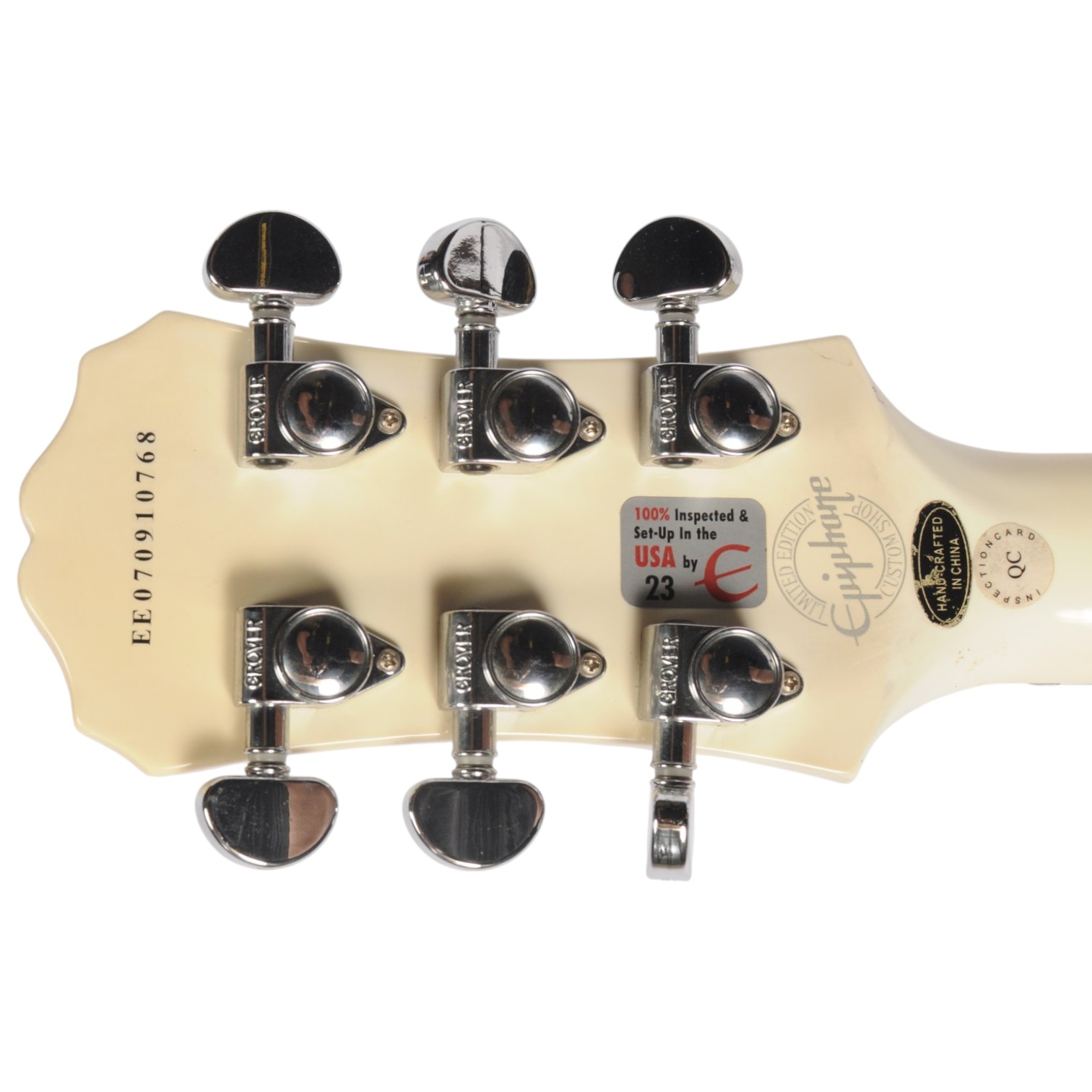 Epiphone 2007 Limited Edition G-400 Custom Shop SG – Alpine White
