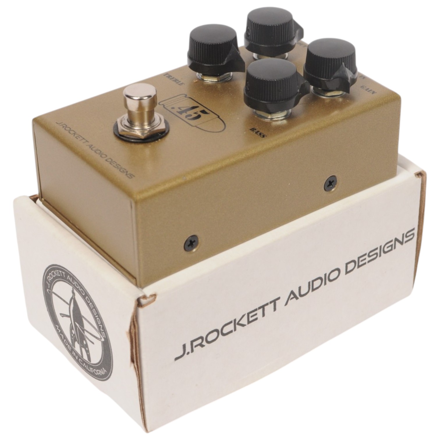 J. Rockett .45 Caliber Overdrive Effects Pedal Used - The Music Den