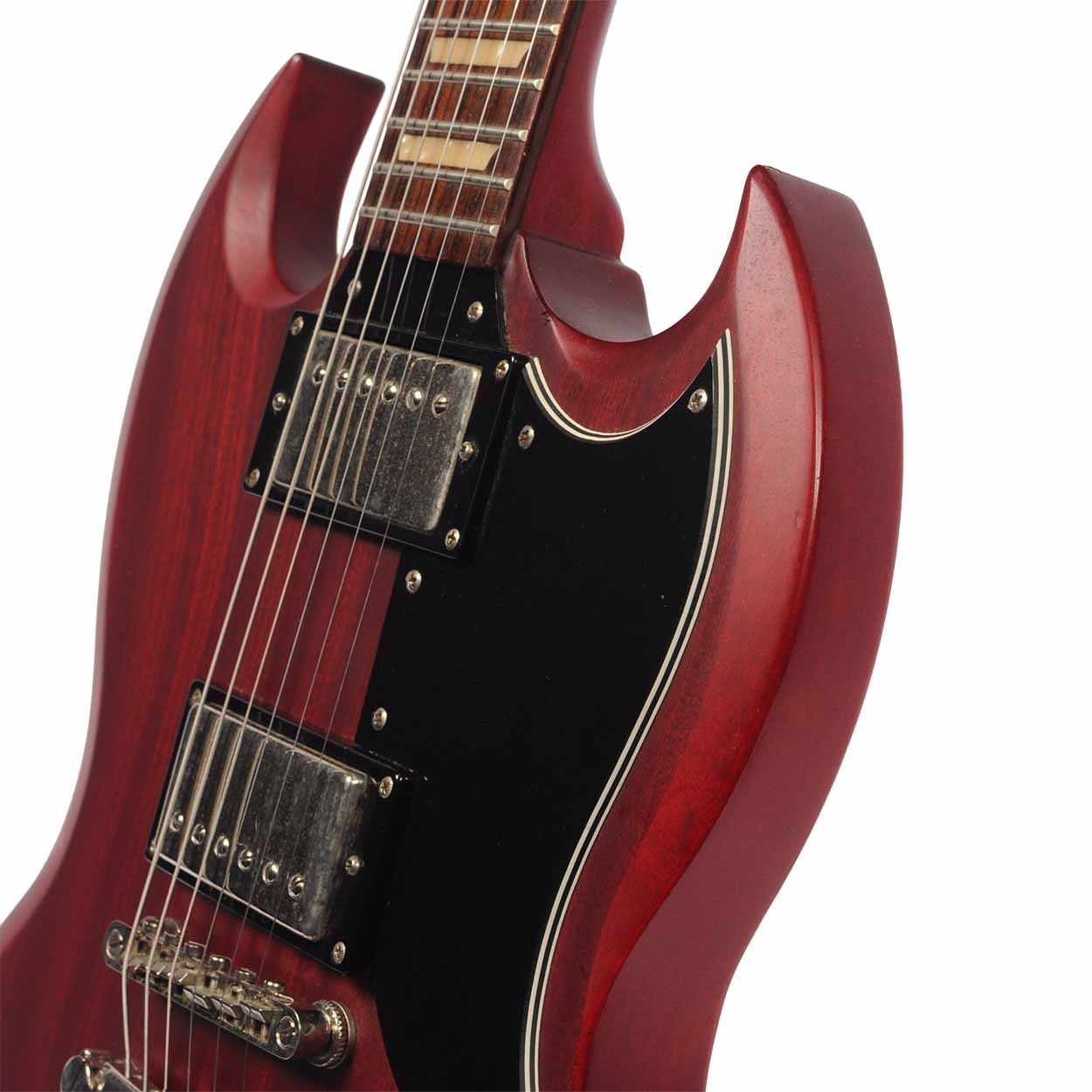 Epiphone 2010 SG G-400 Worn Cherry Electric Guitar Used - The