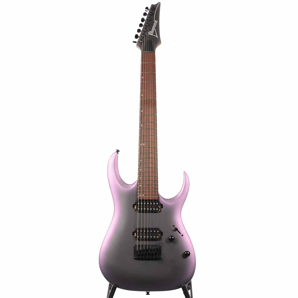 Ibanez RGA742EX Electric Guitar - Black Aurora Burst Matte - The