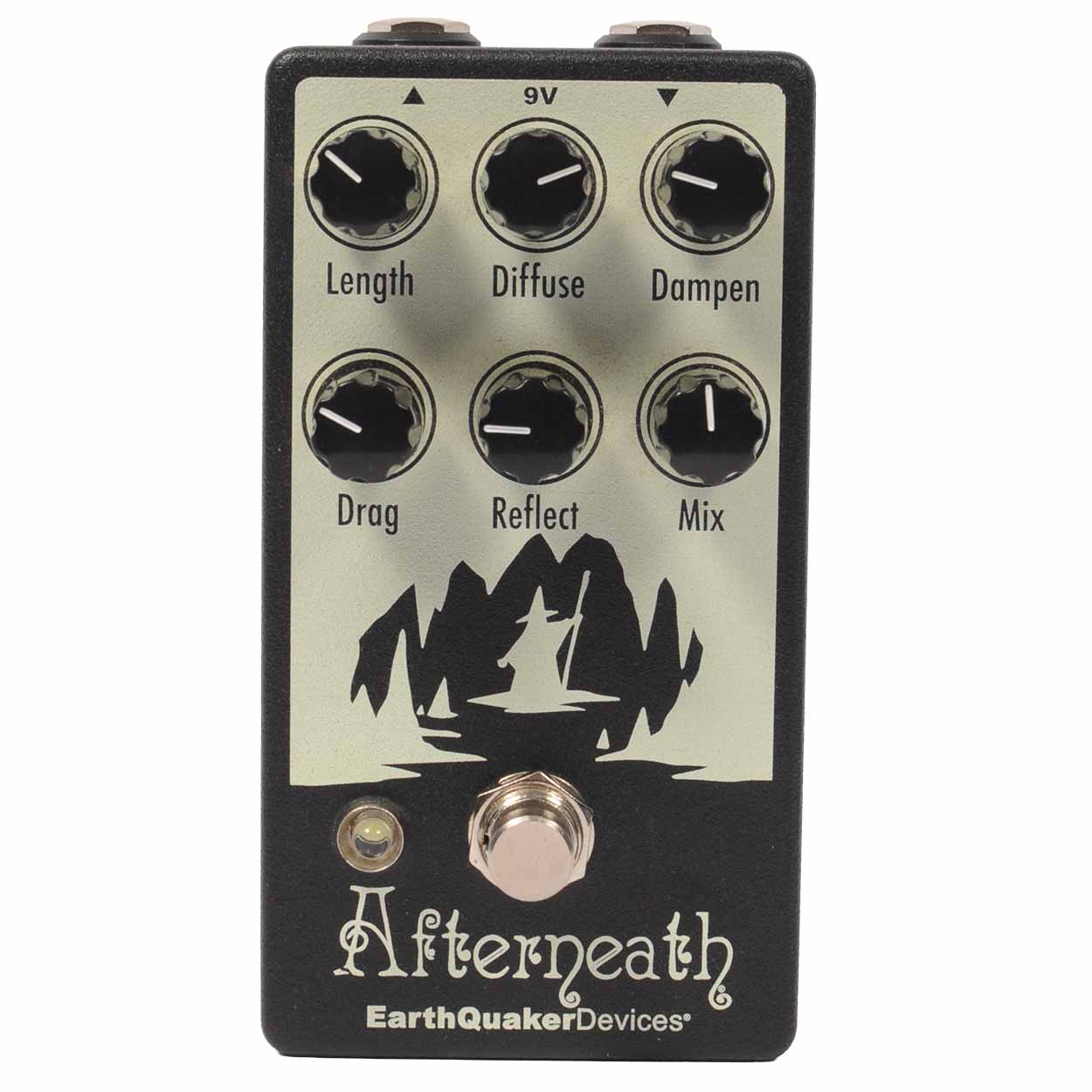 EarthQuaker Devices Afterneath Reverb Effects Pedal Used - The