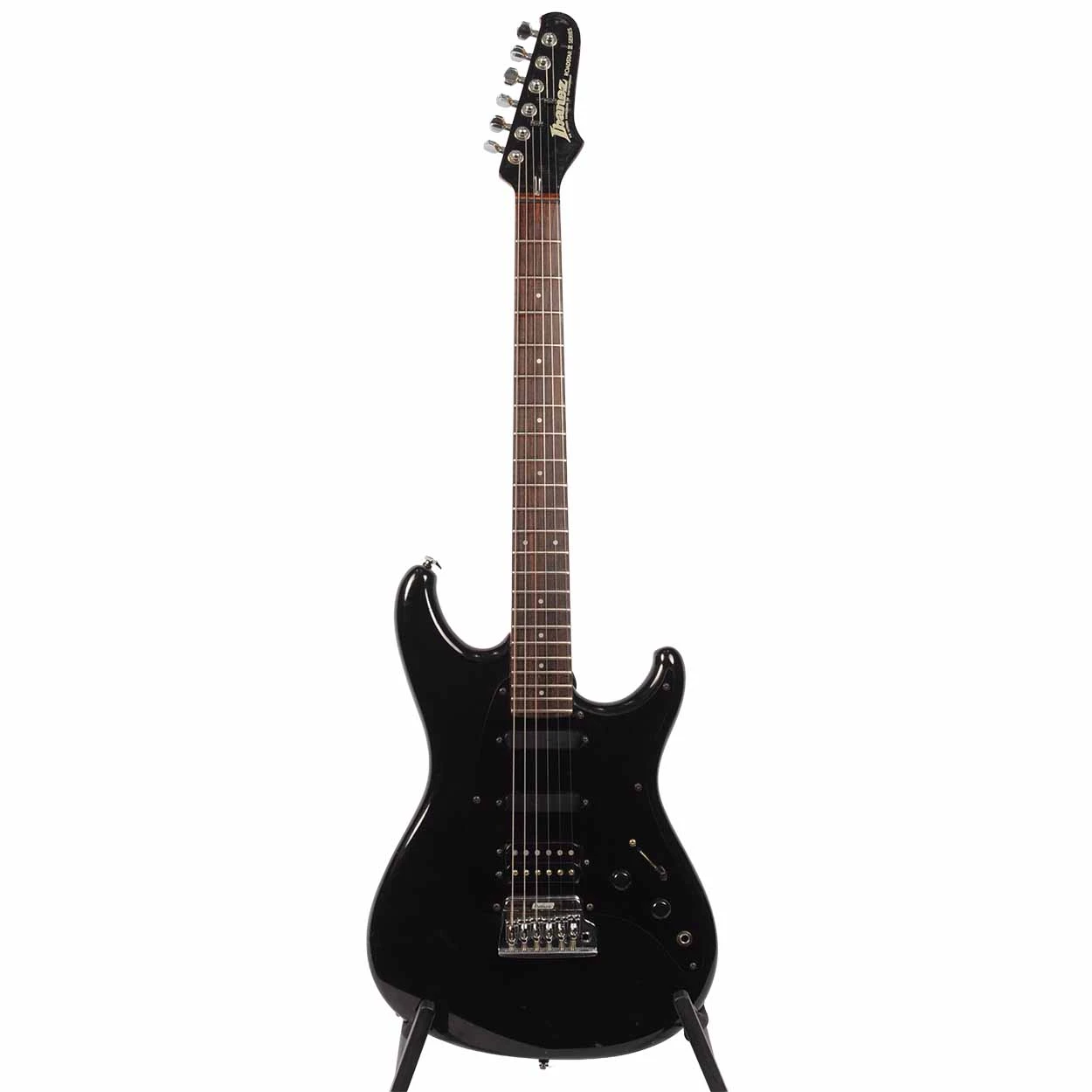 Ibanez 1986 RG140 Roadstar II Series HSS Electric Guitar - Black