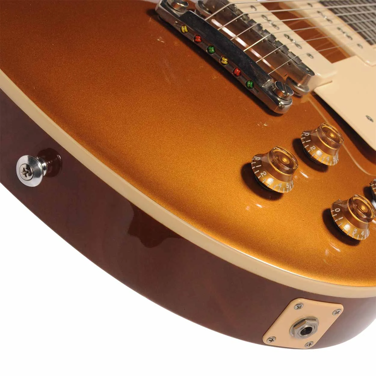 Gibson 2021 Les Paul Standard '50s P-90 Goldtop Electric Guitar