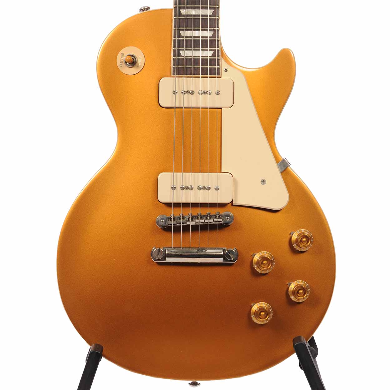 Gibson 2021 Les Paul Standard '50s P-90 Goldtop Electric Guitar