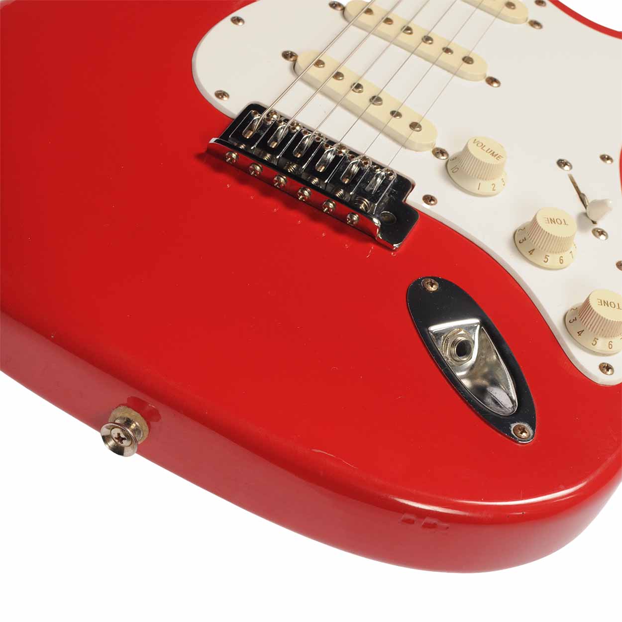 Squier 1995 Standard Stratocaster Torino Red Made in Korea with