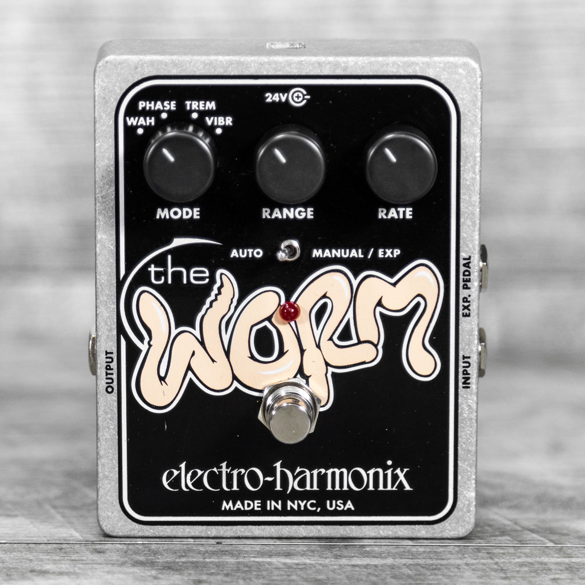 ギター electro-harmonix The WORM Electro-Harmonix The Worm Wah/Phaser/Vibrato/Tremolo Pedal