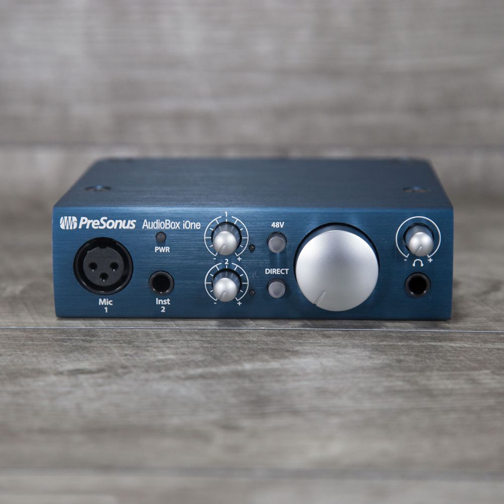 Presonus AudioBox iOne USB Interface with DAW Software - The Music Den