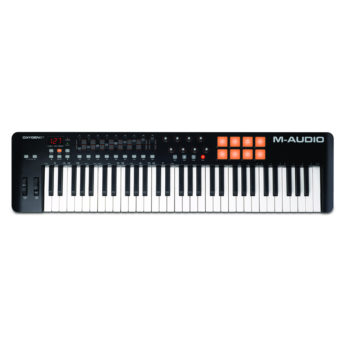 M-Audio Oxygen 61 MKIV USB MIDI Performance Keyboard Controller ...