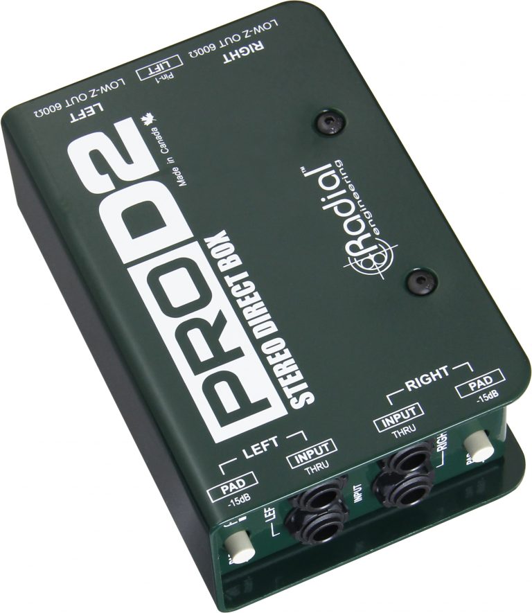 Radial Enginering ProD2 - Stereo Passive DI Box - The Music Den
