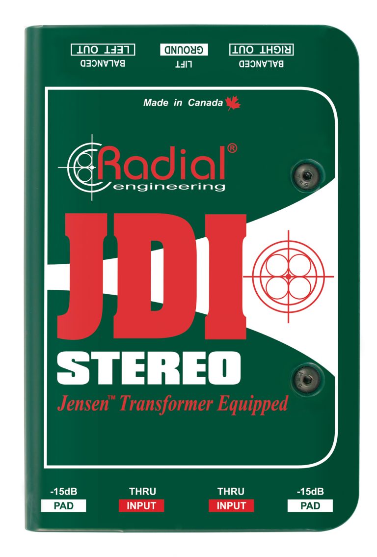 Radial Enginering JDI Stereo - Passive DI Box - The Music Den