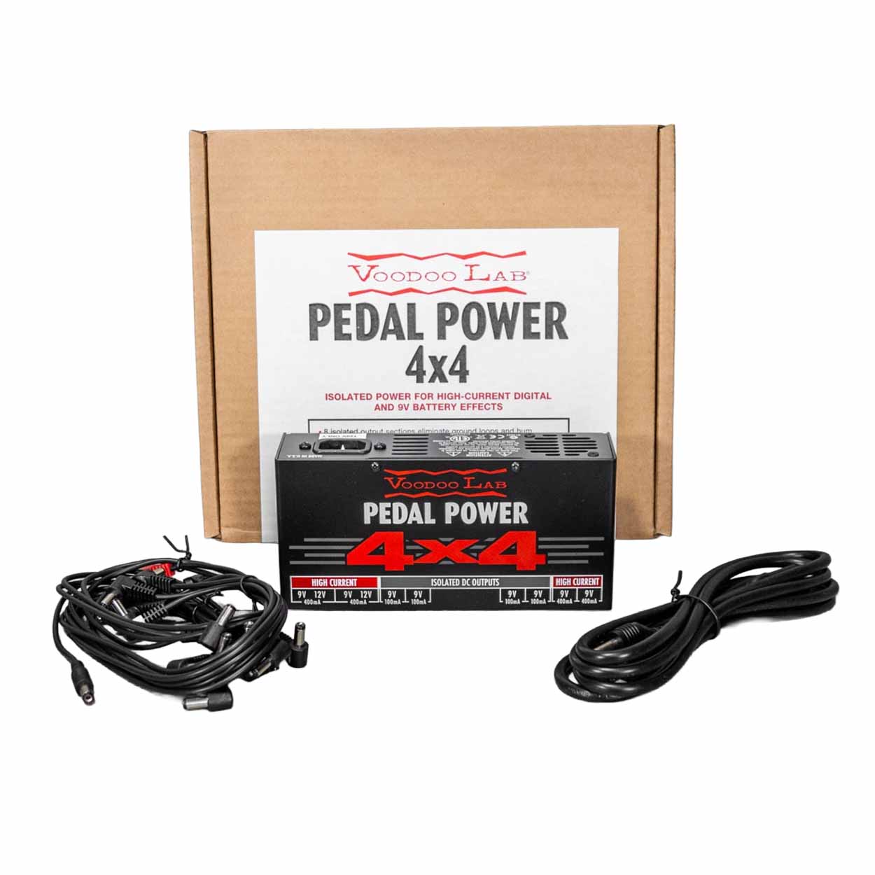 Voodoo Lab Pedal Power 4x4 Power Supply - The Music Den