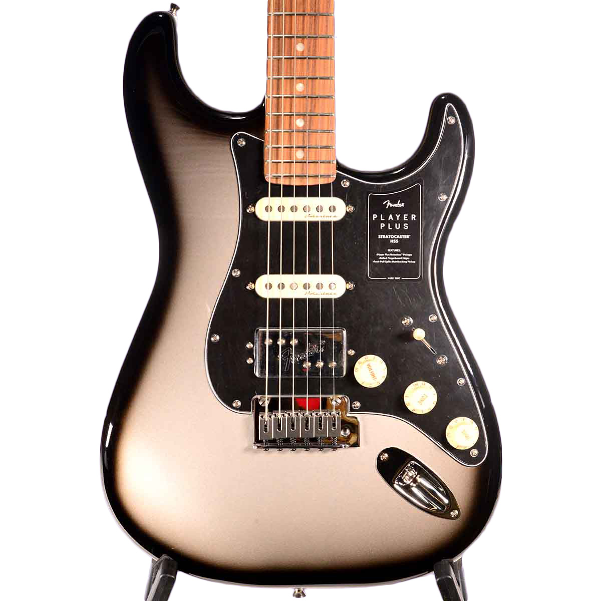 Fender Player Plus Strat HSS - Silverburst - The Music Den