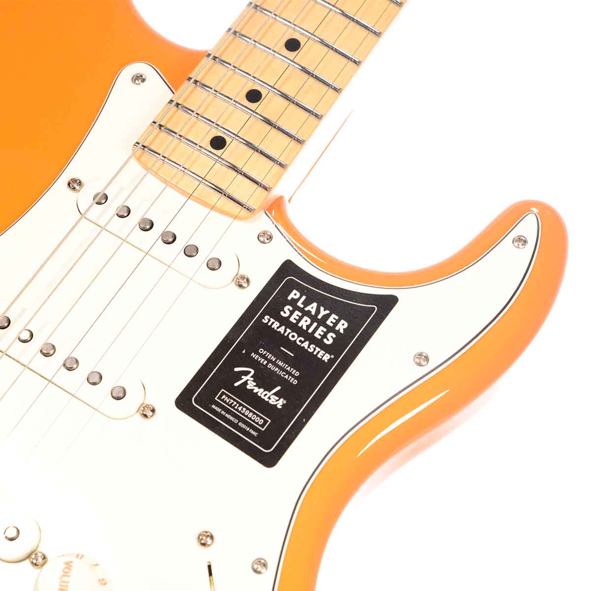 Fender Player Series Stratocaster Capri Orange - The Music Den
