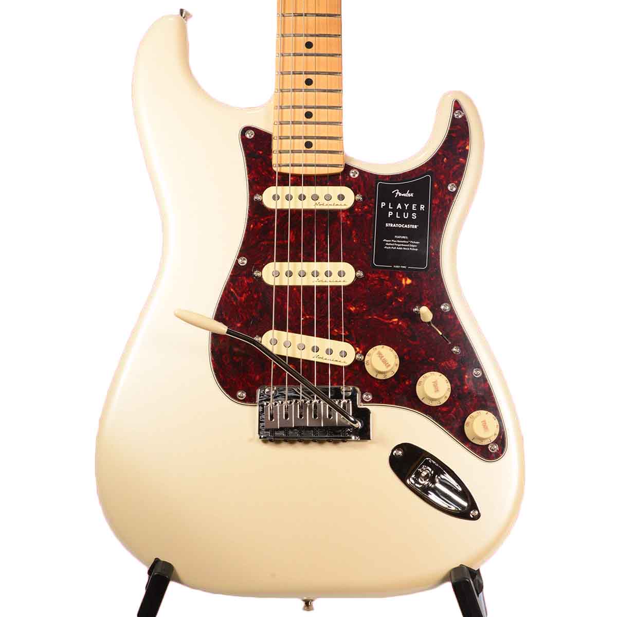 Fender Player Plus Stratocaster Olympic White - The Music Den