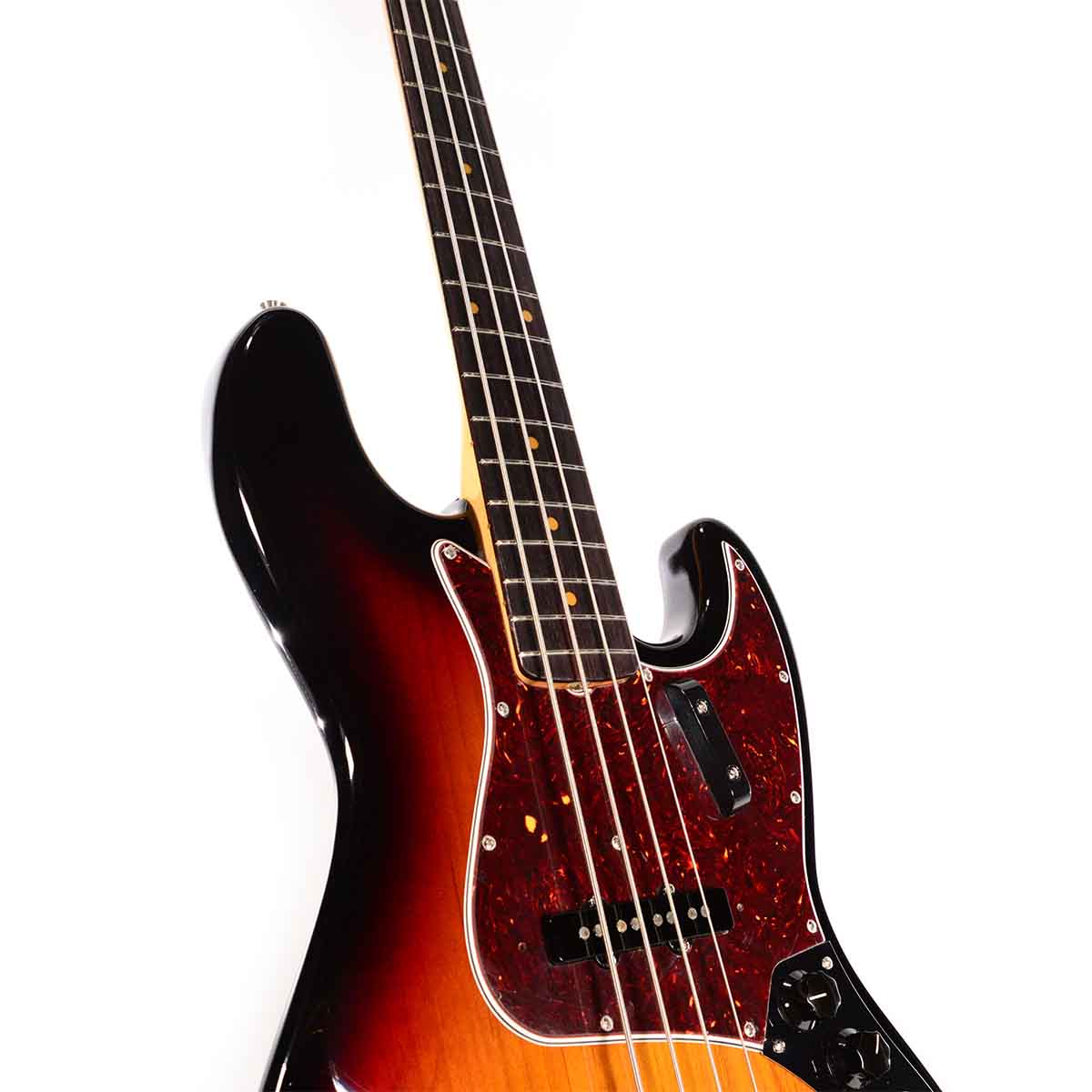 Fender American Original 60s Jazz Bass 3-Tone Sunburst - The Music Den