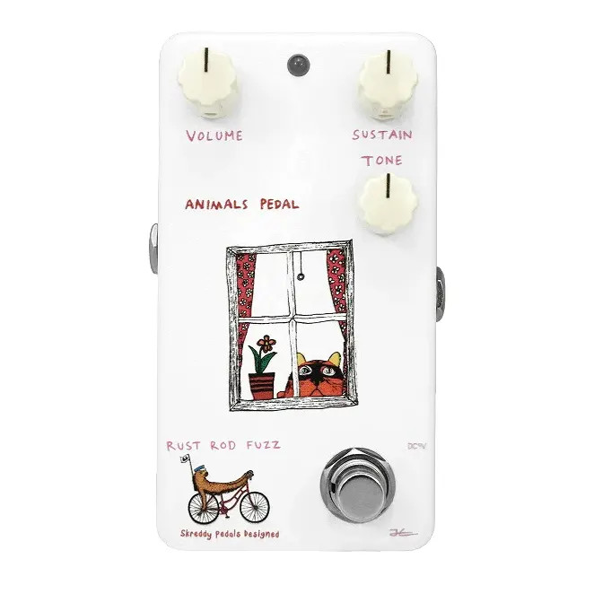 ギター ANIMALS PEDAL RUST ROD FUZZ Animals Pedal Rust Rod Fuzz V2 Pedal - The Music Den