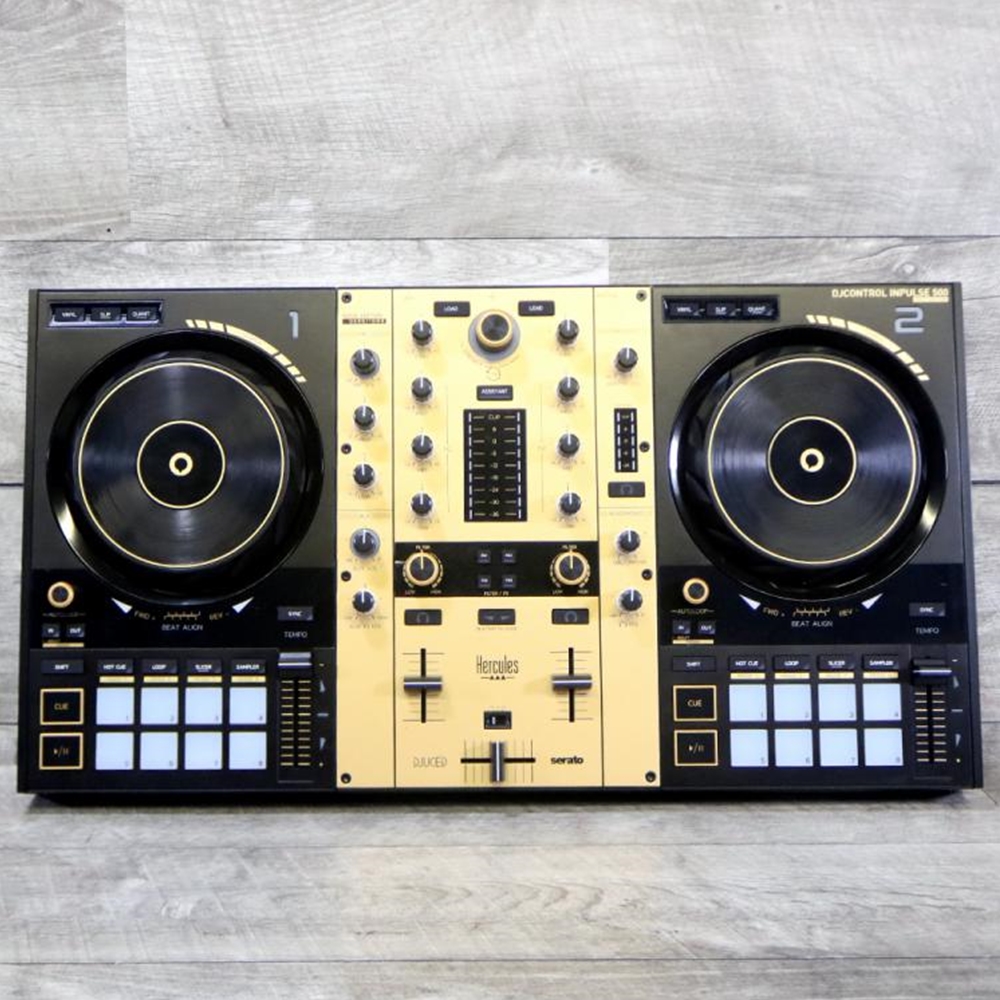Hercules DJ Limited Edition: DJControl Inpulse 500 Gold