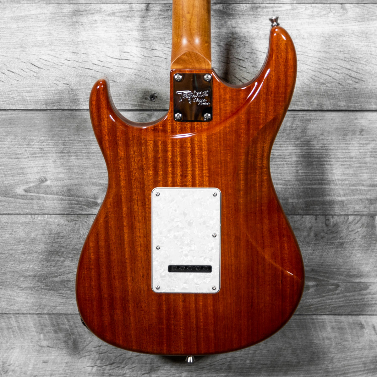 Tagima Stella DW Electric Guitar - Trans Amber - The Music Den